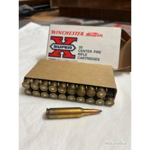 Cartouche Winchester cal 243WIN 80gr Soft Point