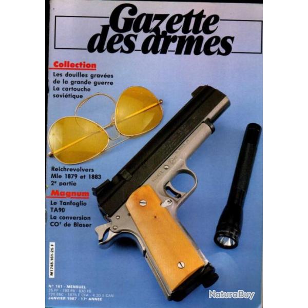 gazette des armes 161 reichrevolvers 1879-1883, artisanat de tranches douilles graves, armes tommy