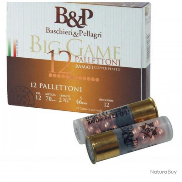 Chevrotine B&P 12 grains cal12/70