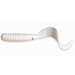 Leurre Souple Delalande King 8cm Blanc