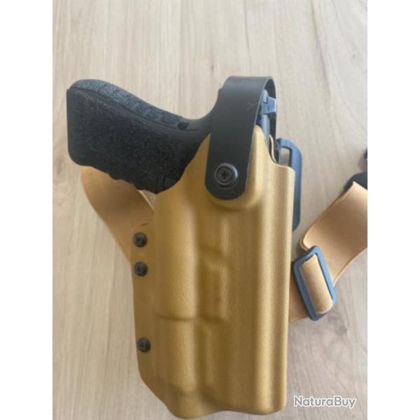 Holster Kydex GLOCK 17 + PL PRO