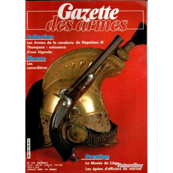 gazette des armes 155 thompson saga part 6, cavalerie du second empire et ses armes  feu,