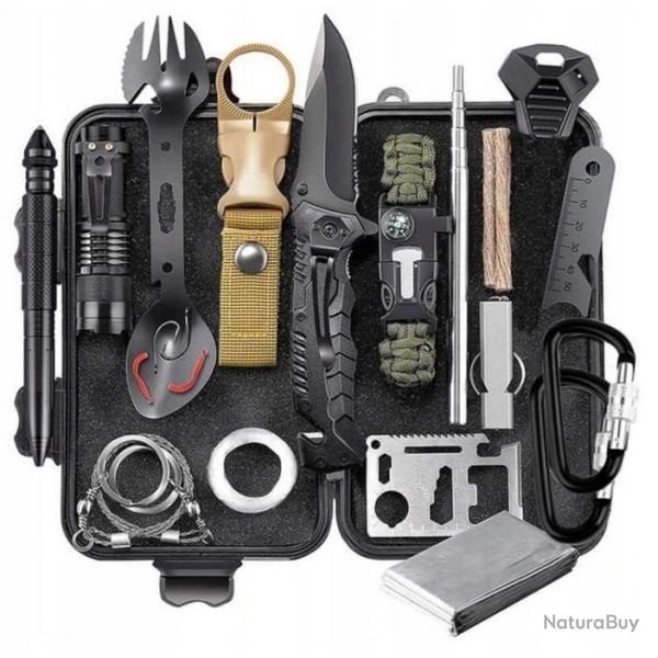 Enchre kit de survie militaire complet