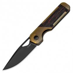 Couteau Kizer Mini Militaw PEI Manche Ultem/G-Mascus Lame Acier Nitro-V Linerlock Clip KIV3634SA1 -