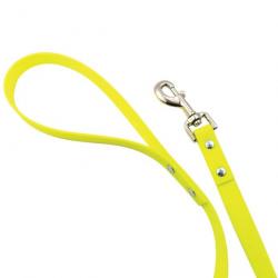 Laisse biothane beta 120cm jaune (Taille 2)