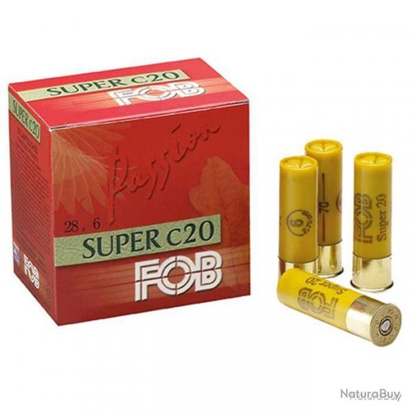 25 cartouches Super cal 20 BJ 28g pb4 Taille