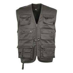 Gilet à poches kaki Taille S (Taille 1)