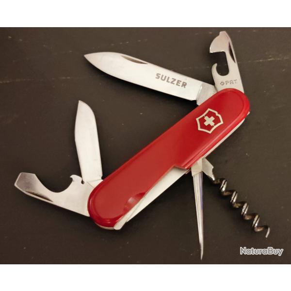 Victorinox couteau suisse Tourist Victoria 1957-1961 Sulzer Collector