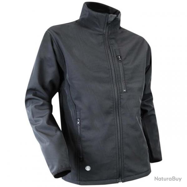 Veste softshell LMA Quartz noire TM (Taille 3)