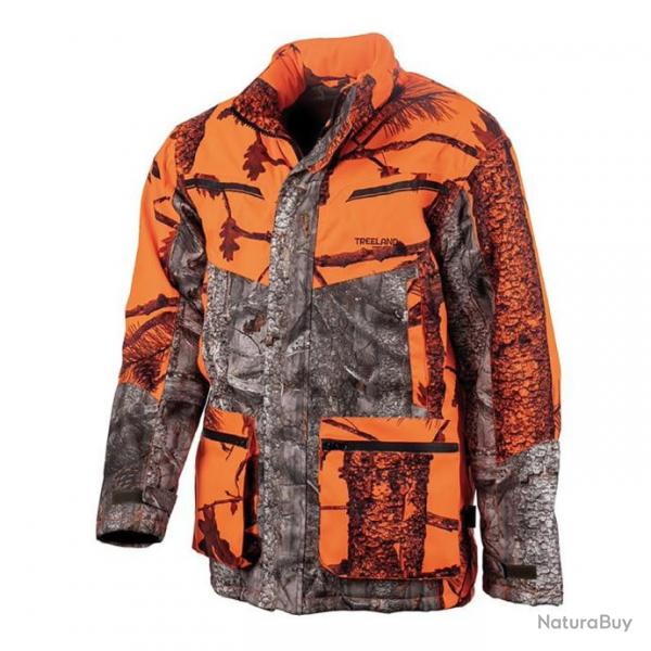 Veste de poste Warm Hunt camo orange T3XL (Taille 7)