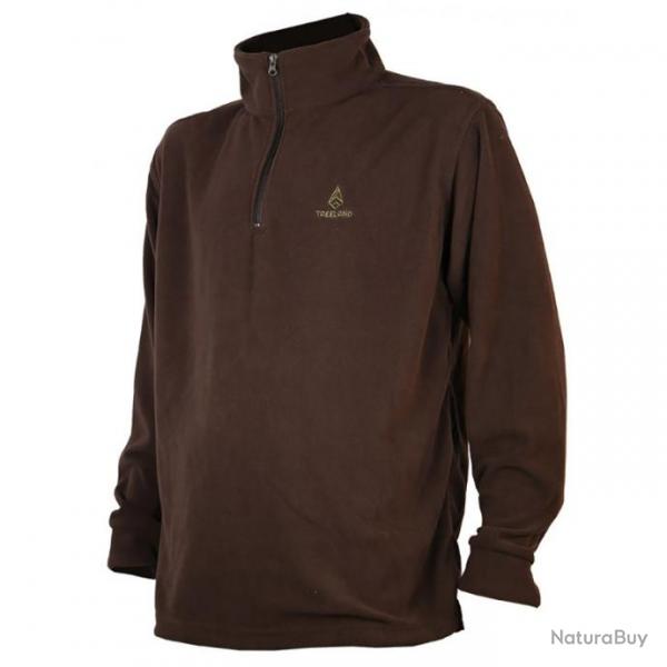 Sweat polaire marron Treeland TM (Taille 3)