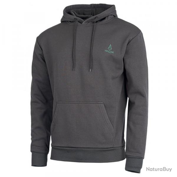 Sweat capuche kaki Taille 3