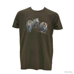 T shirt kaki sangliers Taille 3