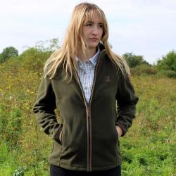 Blouson polaire femme Scotland kaki Taille 2