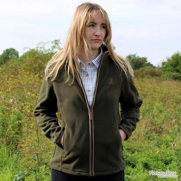 Blouson polaire femme Scotland kaki Taille 2