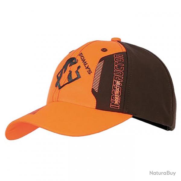 Casquette indestructor orange Somlys