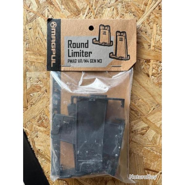 MAGPUL - 3 Limiteurs de Cartouches Minus 10 coups pour PMAG M3 5.56x45mm 223 Rem. (MPL-MAG286)