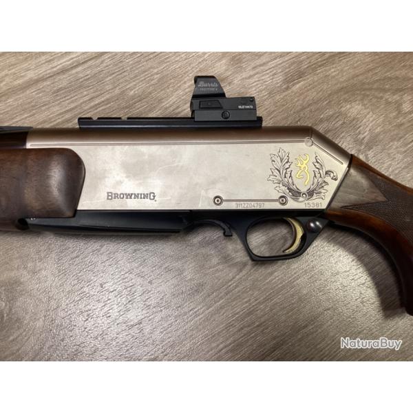 Browning bar Shortrack calibre 270 WSM avec burris fastfire 4