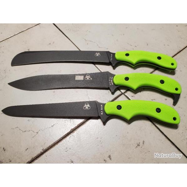 Ka-Bar Zombie Killer 3 machettes