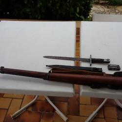 FUSIL ITALIEN CARCANO 1891 1941 CALIBRE 6.5 X 52 AVEC BAIONNETTE