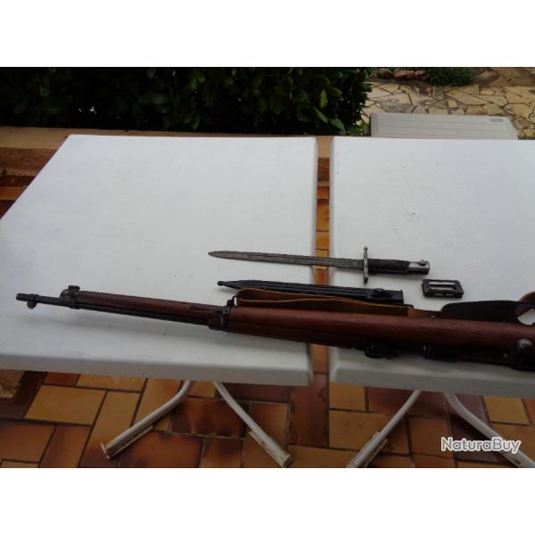 FUSIL ITALIEN CARCANO 1891 1941 CALIBRE 6.5 X 52 AVEC BAIONNETTE