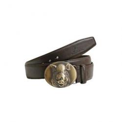 Ceinture Verney Carron Sanglier - 120 cm - Marron