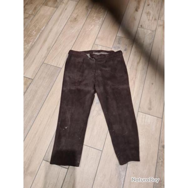 Pantalon cuir