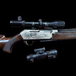 Magnifique Browning bar Longtrac 9.3x62 avec Lunette Zeiss et Aimpoint