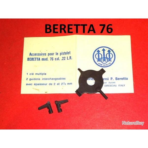 DERNIER kit origine de 2 guidons BERETTA 76 calibre 22lr - VENDU PAR JEPERCUTE (HU85)