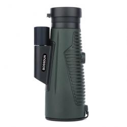 Télescope Monoculaire 12x50ed Haute HD Prisme BAK4 pour L'observation des Oiseaux Randonnée Vert