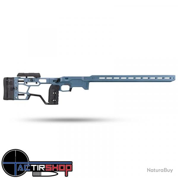 Chssis MDT ACC Elite Remington 700 Short Action Titanium Blue