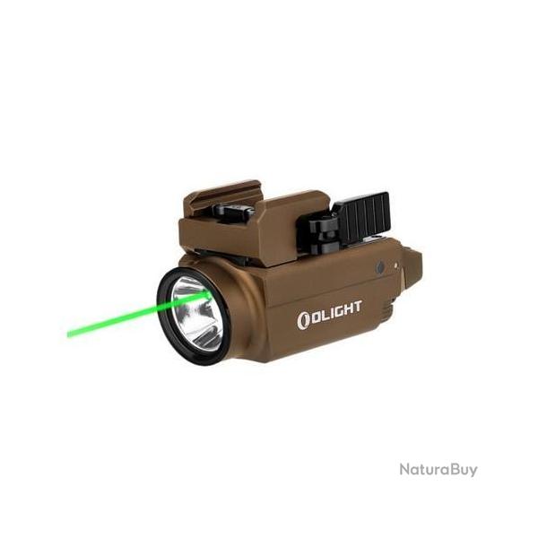 Vente Flash ! - Lampe Torche Olight BALDR S TAN - 800 Lumens - Laser Vert