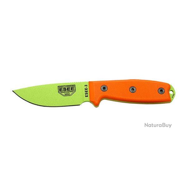 Couteau ESEE 3 Pommeau modifi - Vert