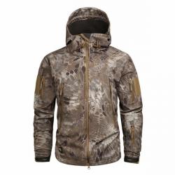 Veste coupe-vent tactique camouflage style militaire - HLD