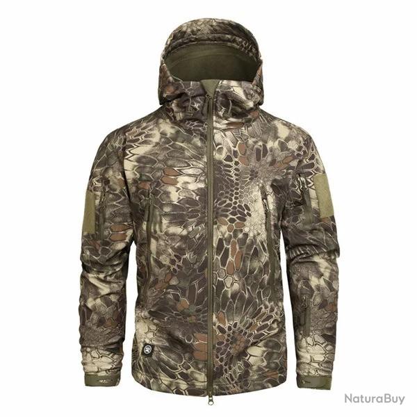 Veste coupe-vent tactique camouflage style militaire - Modle MAD