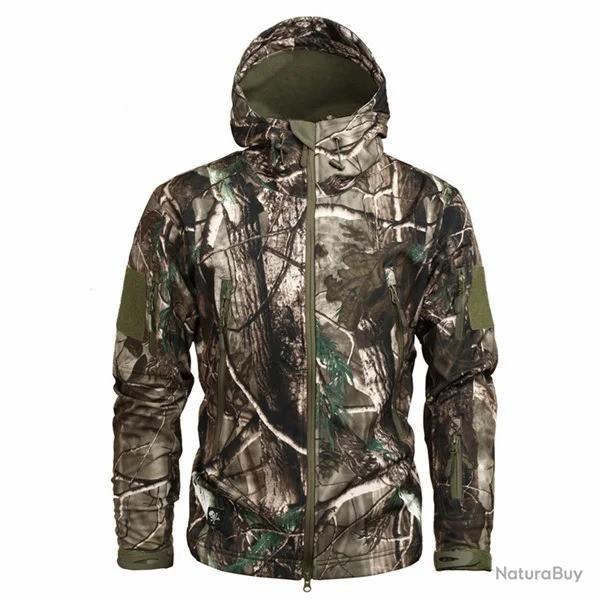 Veste coupe-vent tactique camouflage style militaire - Modle BIO