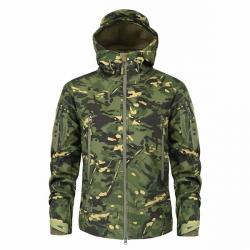 Veste coupe-vent tactique camouflage style militaire - Modèle CPOD