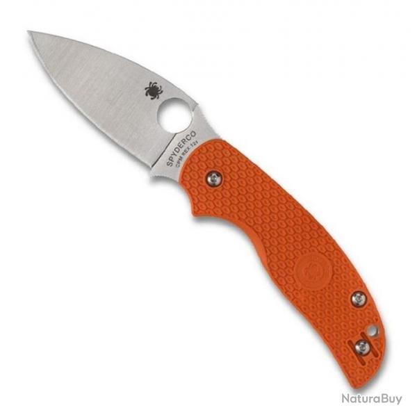 Couteau "Sage 5" REX 121 / nylon-fibre de verre orange [Spyderco]