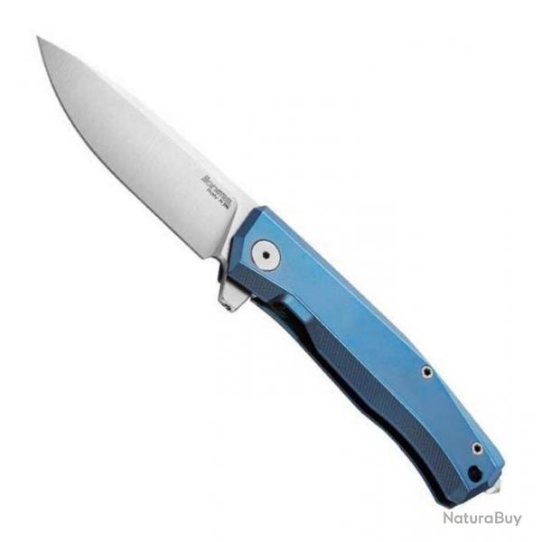 Couteau "Myto", Manche titane bleu [Lionsteel]