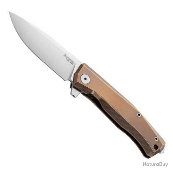 Couteau "Myto", Manche titane bronze [Lionsteel]