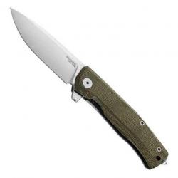 Couteau "Myto", Manche micarta vert/titane [Lionsteel]