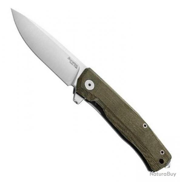 Couteau "Myto", Manche micarta vert/titane [Lionsteel]