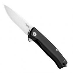 Couteau "Myto" stonewashed, Couleur noir [Lionsteel]