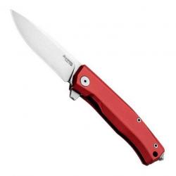 Couteau "Myto" stonewashed, Couleur rouge [Lionsteel]