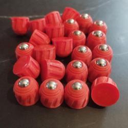 25 Slugs Calibre 68 - pour embout long STS-Rebuild - RED SERIES