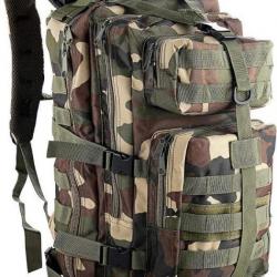 Sac à dos tactique 35L - Camouflage - LIVRAISON RAPIDE ET GARANTIE 2 ANS