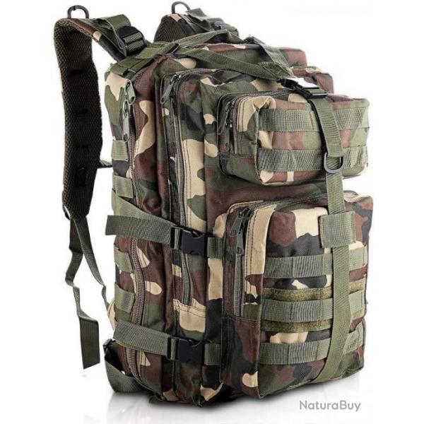 Sac  dos tactique 35L - Camouflage - LIVRAISON RAPIDE ET GARANTIE 2 ANS