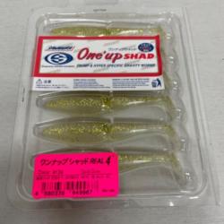 !! LEURRE ONE'UP SHAD 4'´ COL 134 GOLD Glow