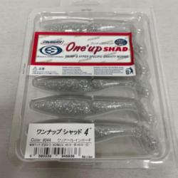 !! LEURRE ONE'UP SHAD 4'´ COL 044 PEARL White