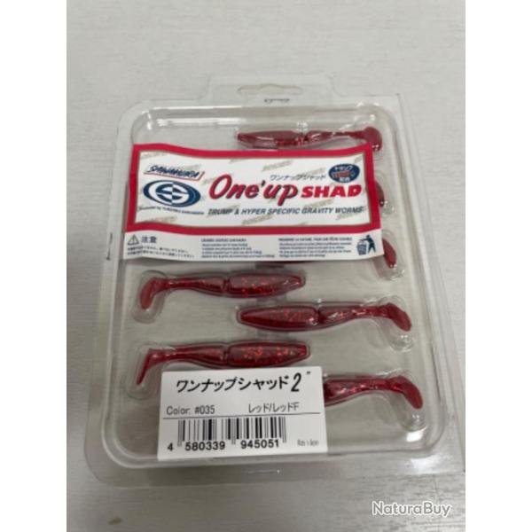 !! LEURRE ONE'UP SHAD 2' COL 035